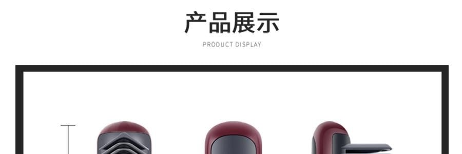 K·SKIN金稻 直发梳 直卷两用网红款 卷发神器 懒人迷你型 KD388B 枣红色 多档控温 