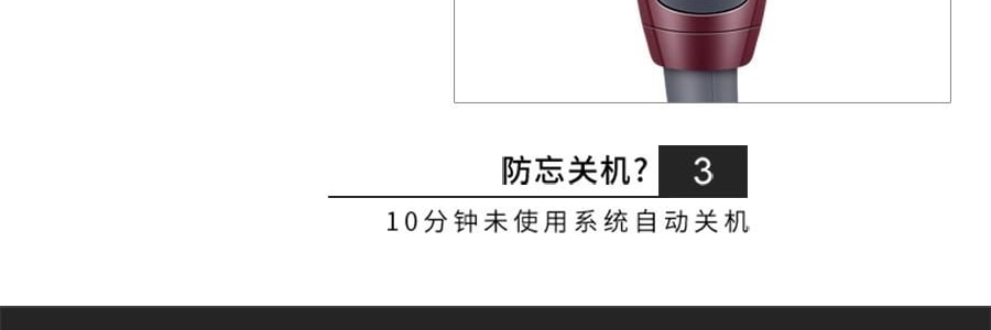 K·SKIN金稻 直发梳 直卷两用网红款 卷发神器 懒人迷你型 KD388B 枣红色 多档控温 