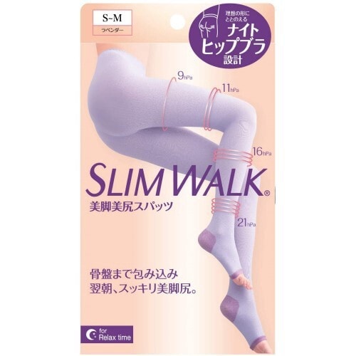 日本 SLIMWALK 美腿美臀褲襪 S-M 1 pcs