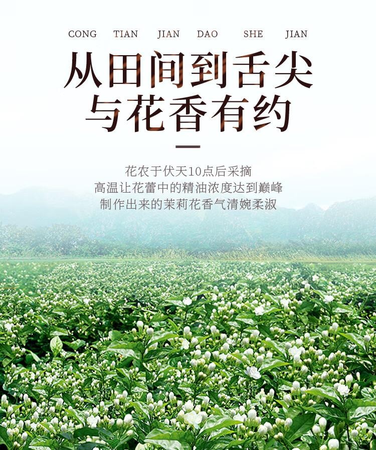 【中國直郵】 福東海 茉莉花 (當季新鮮頭採)橫縣三伏 花草茶 泡水喝 養生茶飲 120g