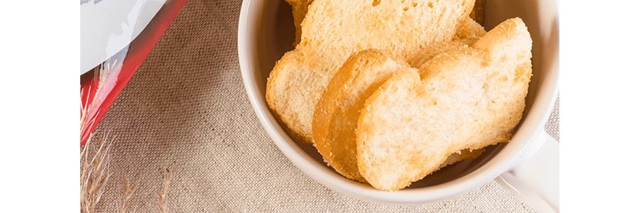 泰國LITTLE FARM小當家 烤麵包乾 蒜香 100g