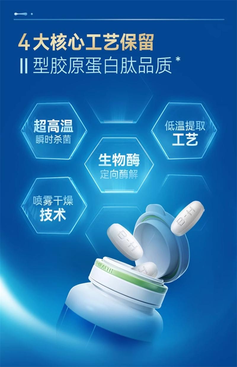 【中国直邮】  汤臣倍健 软骨素钙片 中老年人补钙胶原软骨素成年男女性营养正品90片*2瓶