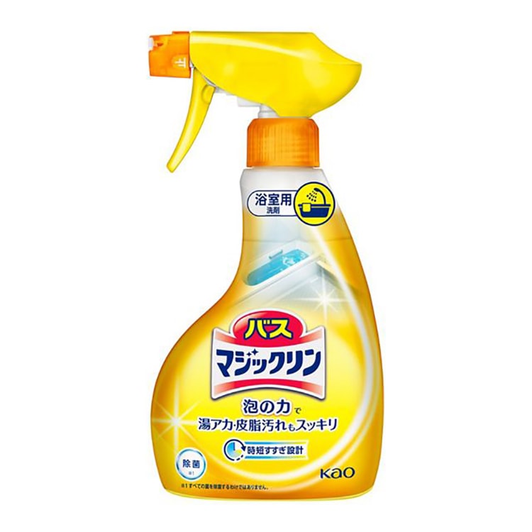 【日本直邮】KAO花王 浴室浴缸瓷砖多用途清洁剂泡沫喷雾除臭去水垢 350ml