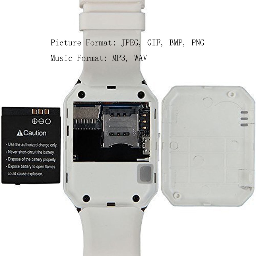 Smartwatch DZ09 #White