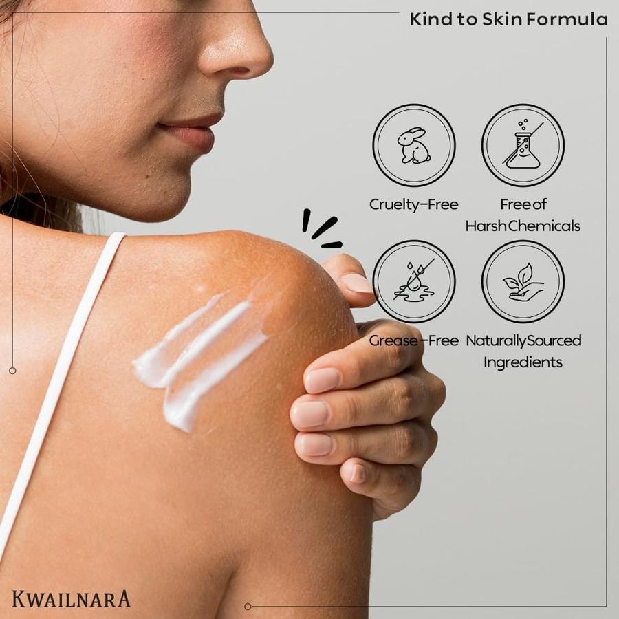 韓國 Kwailnara 香蕉牛奶身體乳液雙入組 – 含香蕉萃取的韓國保濕舒緩護膚組每瓶560g / 19.75oz