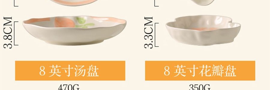 川島屋 小清新餐具 雙耳碗 7''