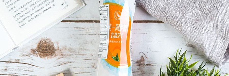 台灣統一 阿薩姆岩鹽起司奶茶 450ml