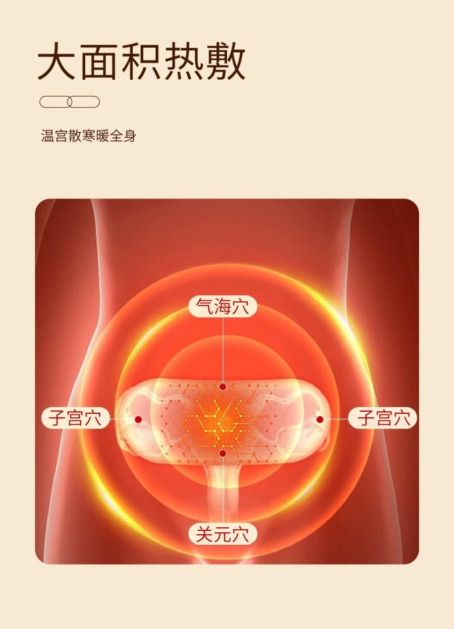 北京同仁堂热敷艾绒贴5大贴【独立包装 新一代艾灸贴】 艾草发热贴磁吸热敷暖宫贴暖颈暖膝暖腰【全身都能贴】驱寒祛湿活血化瘀