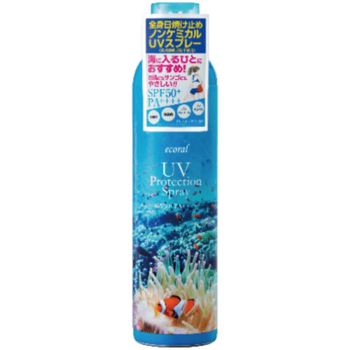 日本 LISHAN 無香型 海洋防水輕薄清爽UV身體防曬噴霧 SPF50+PA++++ 250g