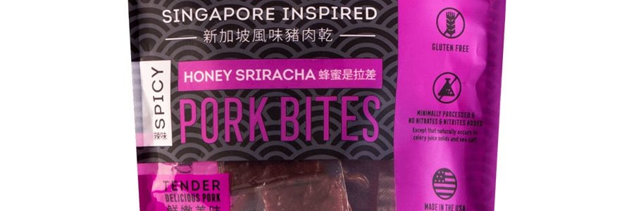 新加坡楊協成 新加坡風味豬肉乾 蜂蜜是拉差辣椒醬味 113.4g