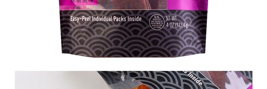 新加坡楊協成 新加坡風味豬肉乾 蜂蜜是拉差辣椒醬味 113.4g