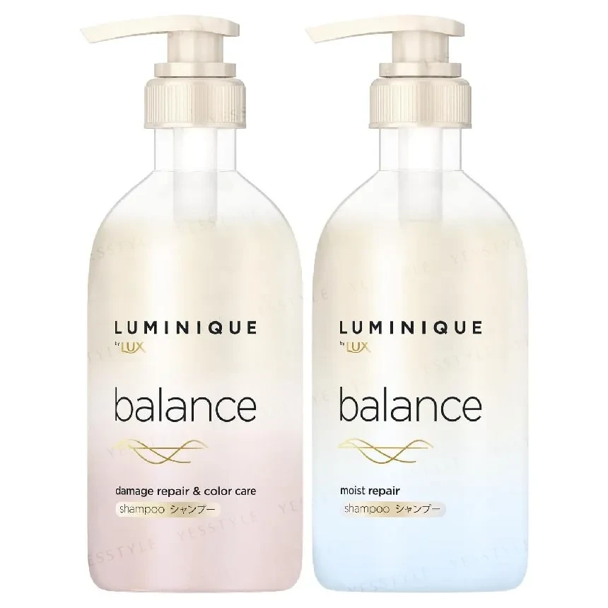 日本LUX 力士 Luminique 平衡損傷修復和色彩護理洗髮精和護理試用裝 1box