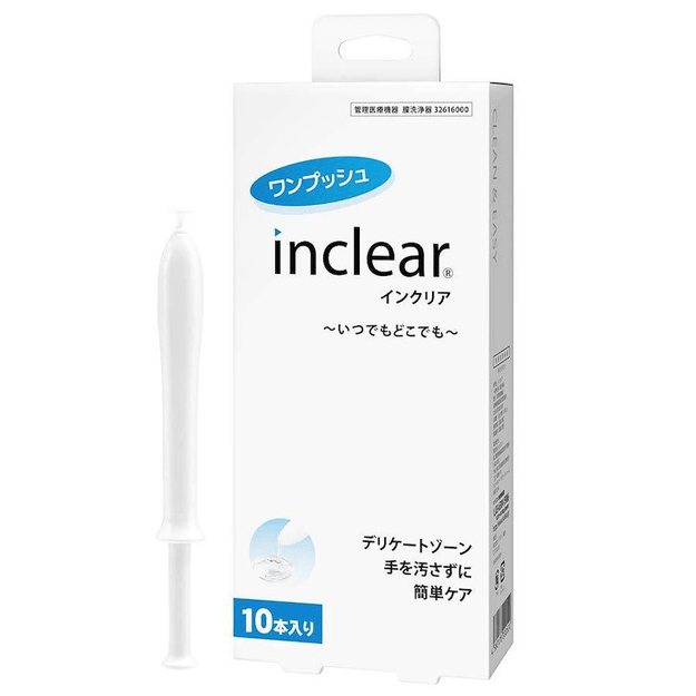 【日本直效郵件】INCLEAR INNER 女性私密處護理凝膠 抑菌潔陰止癢去除異味 10支裝 1.7g*10