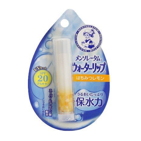 日本 MENTHOLATUM 曼秀雷敦 水潤唇蜜檸檬 4.5g