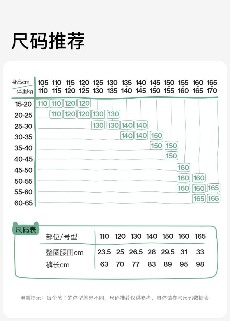 【中國直郵】ubras旗下likeuu夏季成人兒童防曬衣 UPF50+ 高階款梭織長褲 天幕藍 130