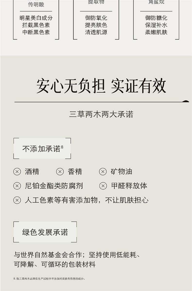 【中国直邮】三草两木(SASELOMO) 多维淡斑精华液 1.5ml*28 1盒装