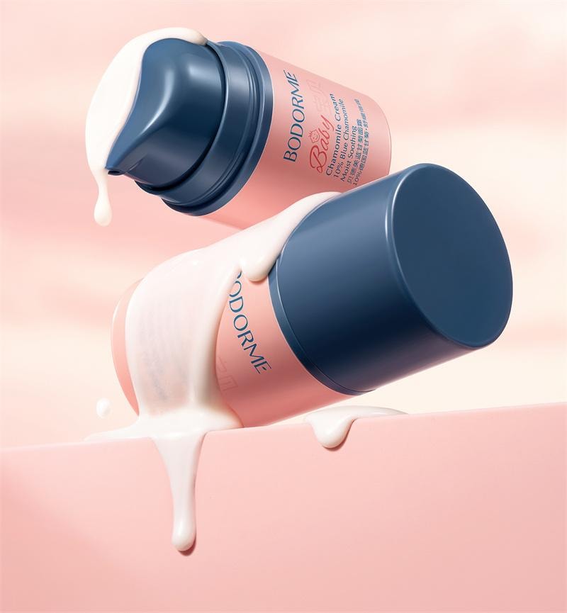 【中国直邮】 贝德美 儿童蓝甘菊面霜保湿润肤乳秋冬面霜  25g