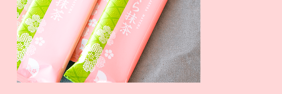 日本GLICO格力高 POCKY百奇 巧克力塗層餅乾棒 櫻花抹茶味 8包入【櫻花季限定】