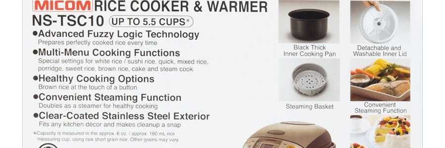 ZOJIRUSHI 【Low Price Guarantee】Micom Rice Cooker Warmer with