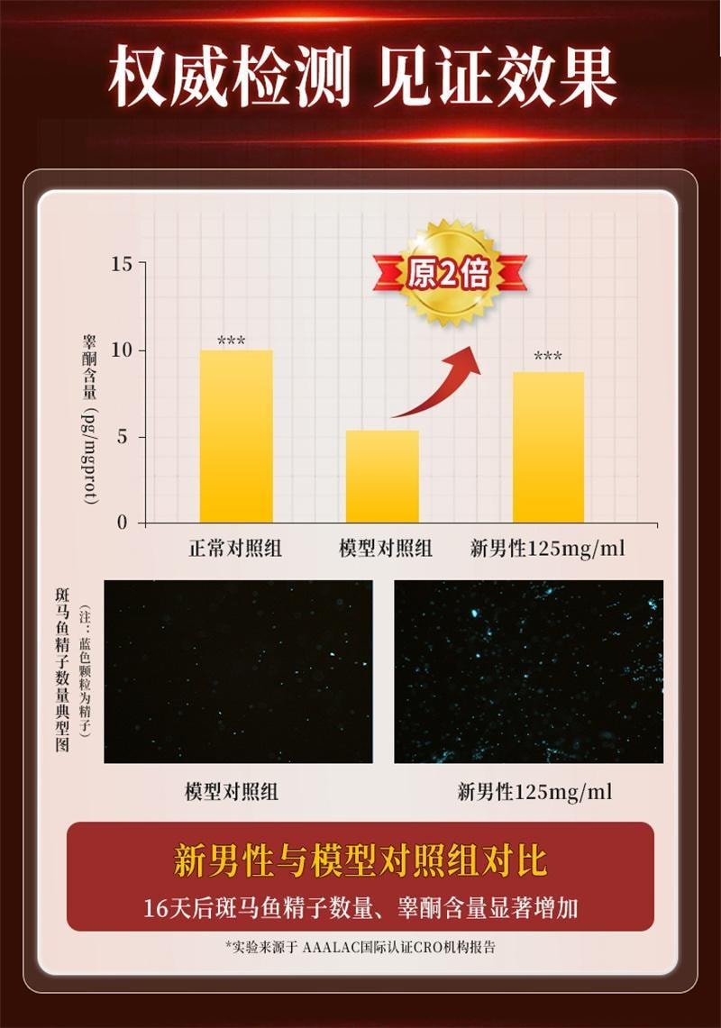 【中國直郵】 維特健靈 新男性馬力瓶膠囊 東革阿里人蔘牡蠣保健品 40粒/瓶