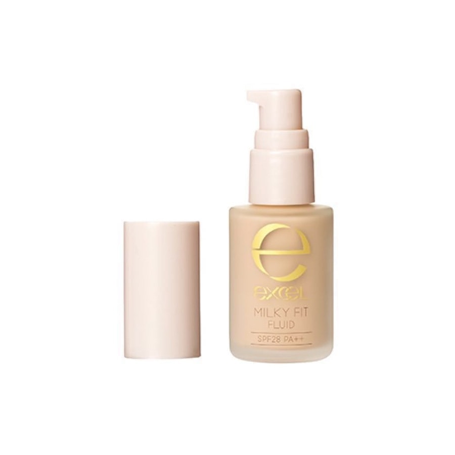 【日本直邮】EXCEL 轻盈水润防晒粉底液 30g SPF28/PA++ #MF02