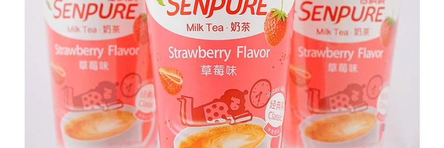 香飄飄 椰果系列 草莓口味奶茶 80g*3連杯 包裝隨機寄送