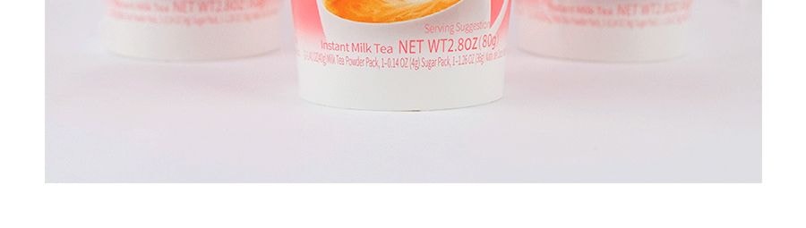 香飄飄 椰果系列 草莓口味奶茶 80g*3連杯 包裝隨機寄送