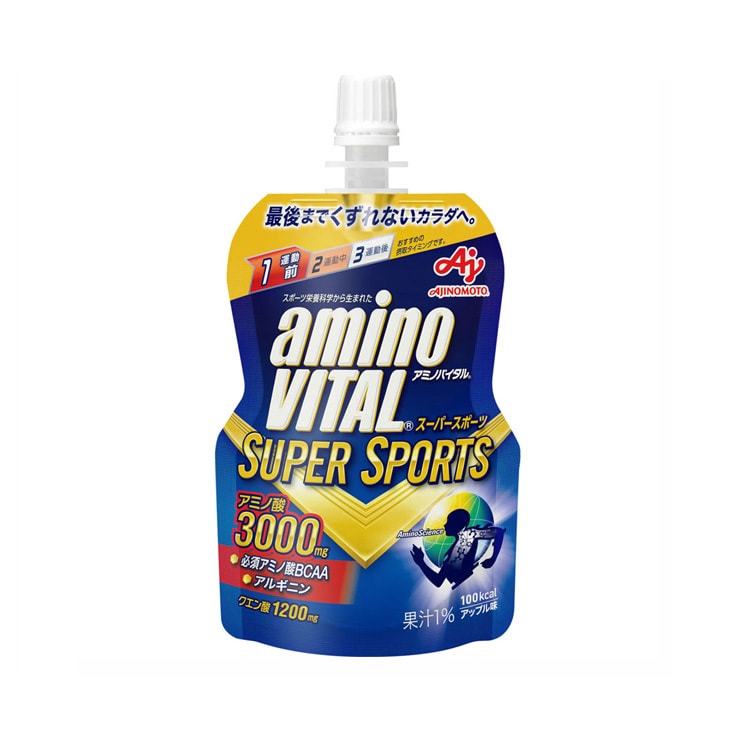 【日本直邮】AJINOMOTO味之素 amino vital 氨基酸维他命运动补充能量果冻 100g