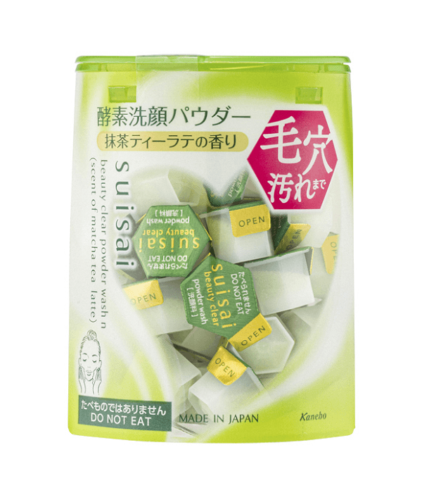 Suisai Beauty Clear Powder Wash Matcha Tea Latte 32pcs