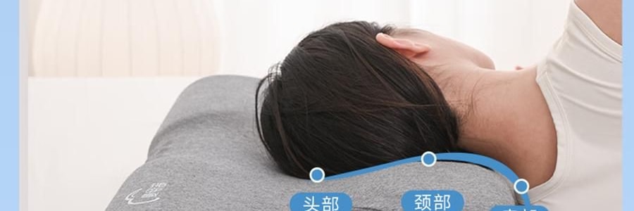 NOYOKE诺伊曼 人体工学颈椎枕头 侧睡护颈椎助睡眠零压记忆枕 4D蝶形护颈枕 60*42cm 标准款