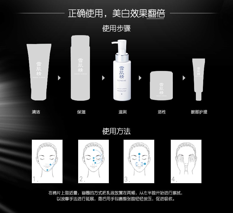 【日本直邮】KOSE 雪肌精 纯怡美白系列 美白乳液 补水提亮护色 滋润型 140mL