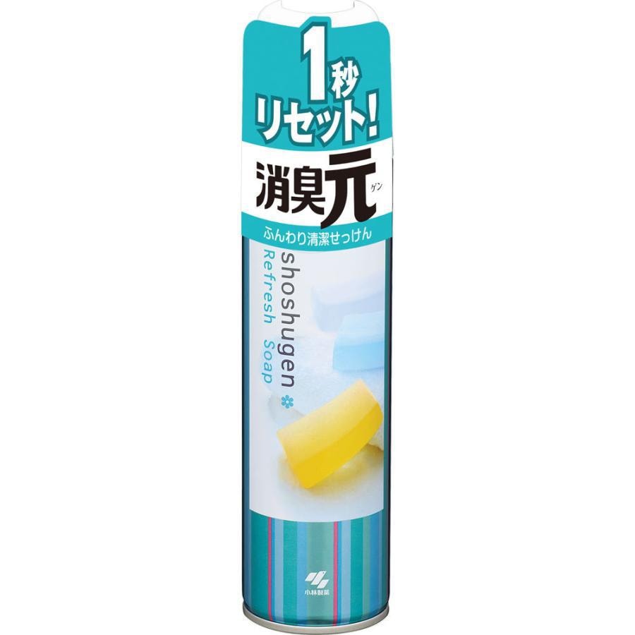 日本 小林製藥 KOBAYASHI 消臭元 廁所消臭芳香噴霧 280ml #清新肥皂