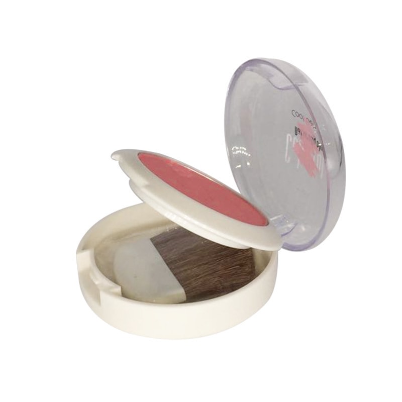 【中国直邮】 俏美人 甜美粉嫩花漾遮瑕修容腮红胭脂膏 桃红色