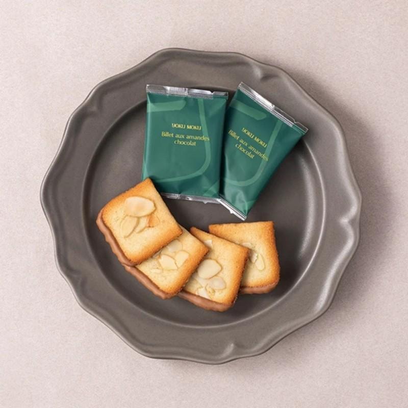 【日本直郵】日本 Yoku Moku 杏仁薄脆巧克力夾心餅乾 24枚入