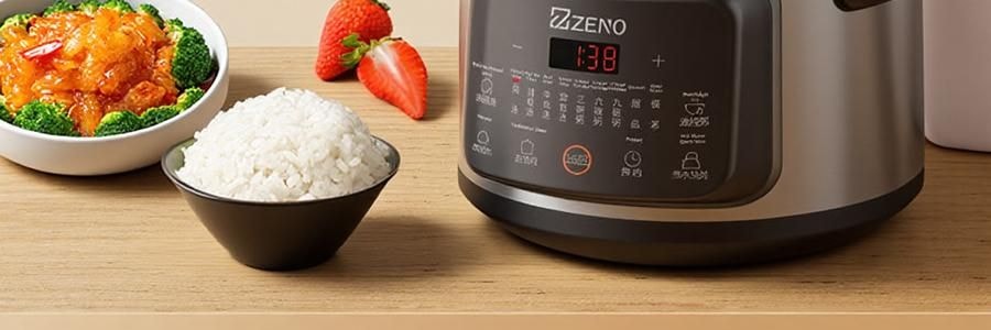 ZENO 紫砂电炖锅 多功能电砂锅电炖盅 煲汤锅炖汤锅 4L-ZSD-406U【限量送磁力搅拌咖啡杯】