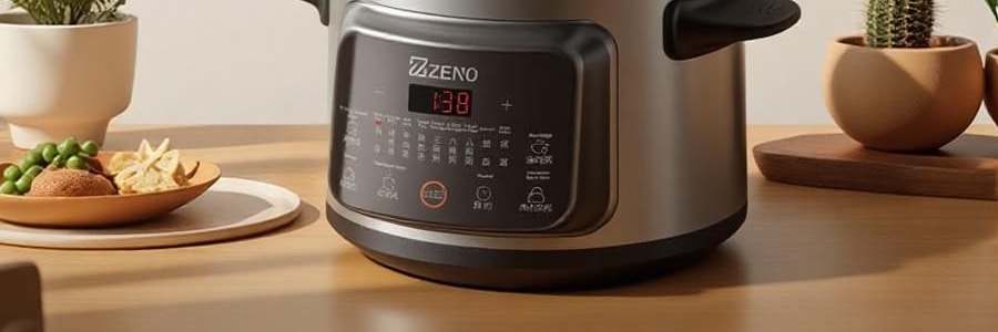 ZENO 紫砂电炖锅 多功能电砂锅电炖盅 煲汤锅炖汤锅 4L-ZSD-406U【限量送磁力搅拌咖啡杯】