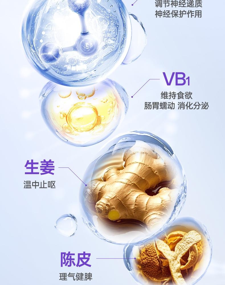 【中国直邮】 孕味食足 孕妇可吃的酸酸片 维生素B6含片 20g装