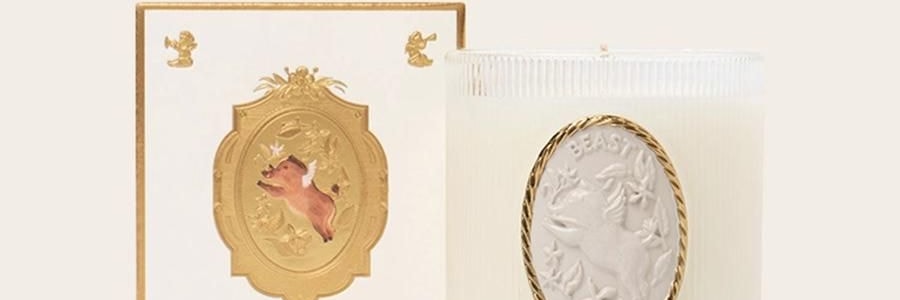 THE BEAST野兽派  黑香草植物香氛蜡烛 花神之梦系列 140g