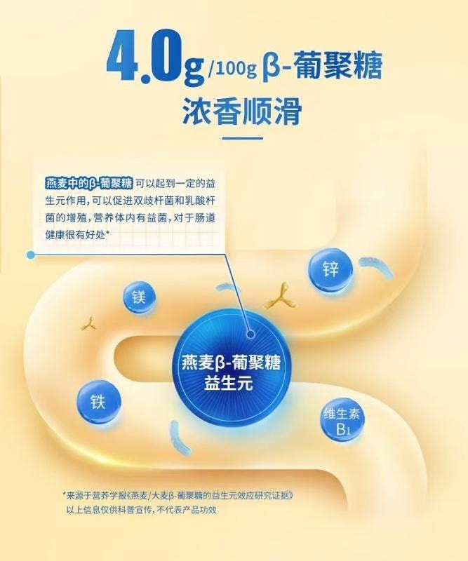 【中國直郵】 西麥 燕麥片 早餐健身沖泡健康暖腸胃 380g