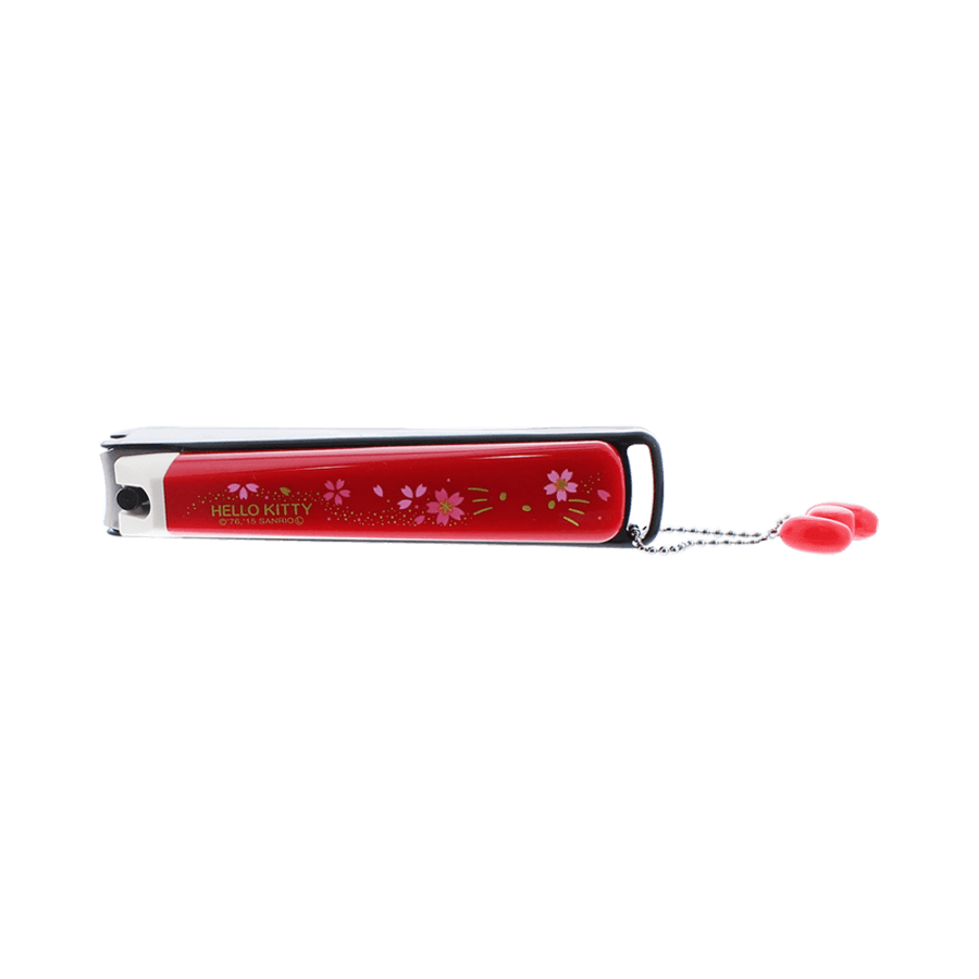 Hello Kitty Japanese style nail clipper M sakura 1pc