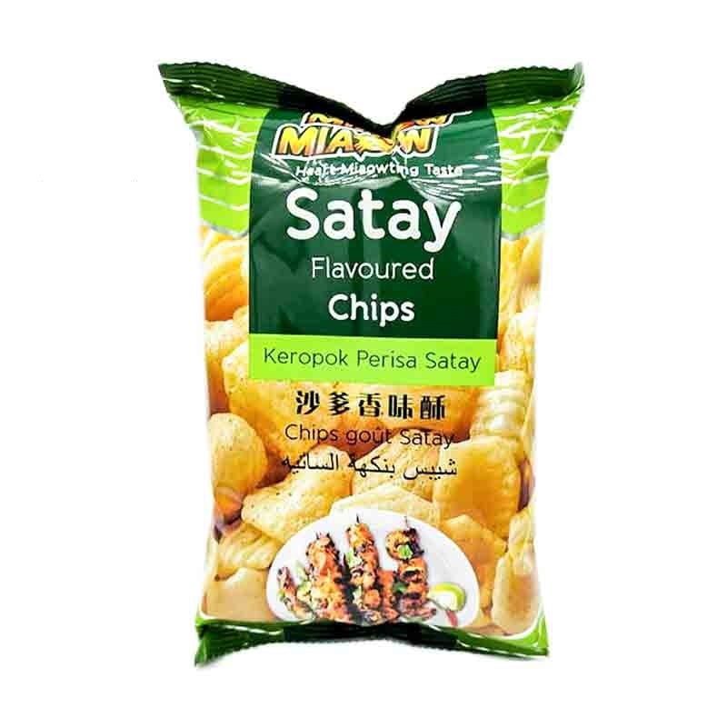 Satay Flavoured Chips 60g