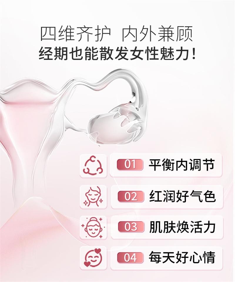 【中国直邮】 正大 OBLUE欧林兰  红钻圣洁莓胶囊60粒/瓶 大豆异黄酮补充女性雌激素调理平衡(建议3瓶周期装)
