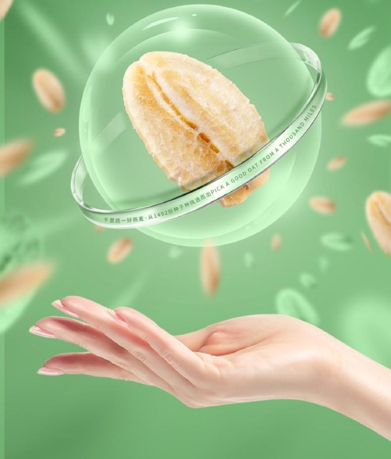 世壮 【超级爆款】农科院出品  燕麦片(速溶)300g 速溶代餐粉 日常早餐减肥减脂食品 降血脂日常饮食食品保健品【快速冲泡一杯营养餐】