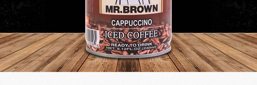台灣MR.BROWN伯朗 三合一咖啡即飲品 卡布奇諾風味 240ml