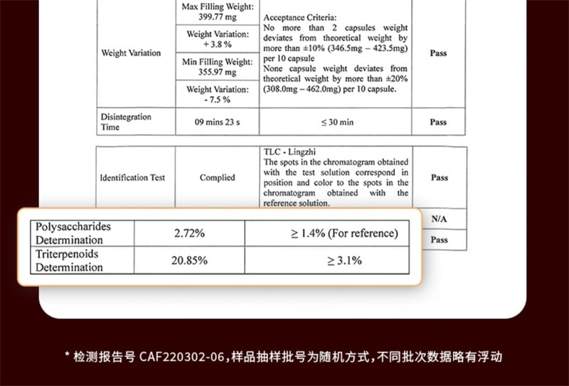 【中國直郵】維特健靈 全破壁靈芝孢子粉膠囊60粒/瓶 高營養易吸收增強體質