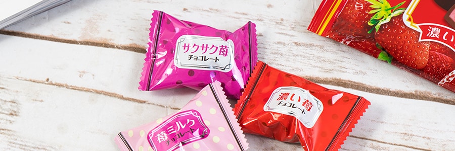 日本MEITO 草莓巧克力 季节限定 160g