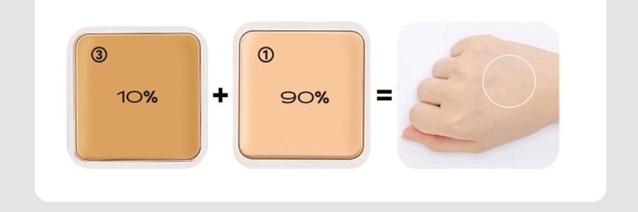 KATO-KATO 三次方起司遮瑕膏 實力遮瑕 水潤細膩 貼膚持妝 1.3g*3 自然色 遮黑眼圈暗沉紅血絲斑點瑕疵