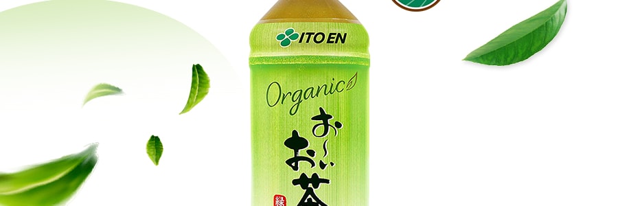 日本ITO EN伊藤园 无香料无糖天然有机绿茶 500ml  USDA有机认证