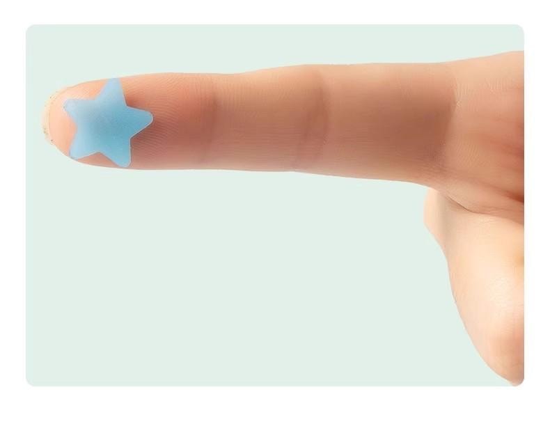 FOXTAIL 日本こうしつ 星星痘痘贴 遮盖 可上妆 可爱 痘痘遮瑕 祛痘贴 - 200粒 1包