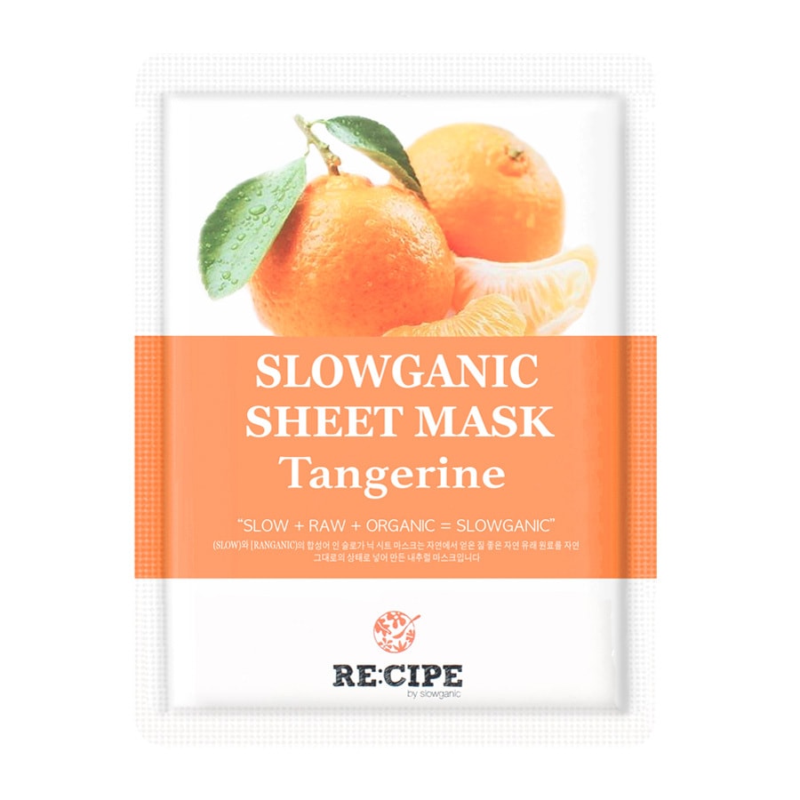 Slowganic Mask Sheet Tangerine 1Sheet